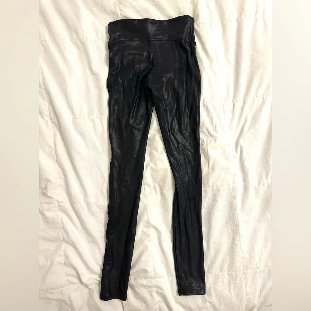 Spanx Faux Leather Leggings size XS black - Picture 8 of 9